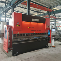 Prensa Plegadora Hidráulica CNC para Doblado de Chapa Metálica de Acero Suave, Acero Inoxidable y Aluminio