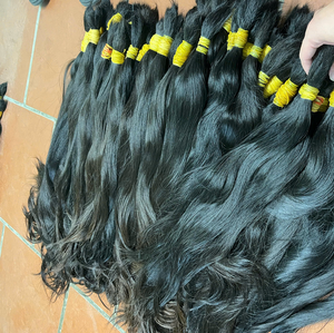 ราคาโรงงาน ผมเวียดนามแท้ขายส่ง ผมต่อแท้ 100%  วิกผมและเส้นผมที่ยังไม่ผ่านกระบวนการสำหรับธุรกิจทำผม - Product Image 3