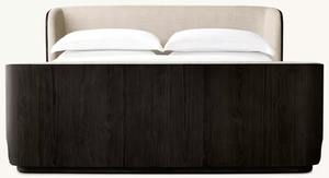 Muebles de Dormitorio de <span class=keywords><strong>Madera</strong></span> de Lujo, Cama Queen Size Hecha a Mano y Personalizada - Product Image 2