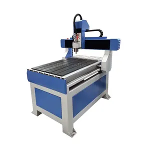 Enrutador CNC de mesa con ranura en T, máquina de grabado de 4 ejes 6040 para carpintería y corte de metal