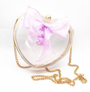 Yuvarlak kalp şekilli kristal Quicksand el çantası kalıp DIY el yapımı kadınlar için Shaker çanta silikon kalıpları reçine zanaat - Product Image 6