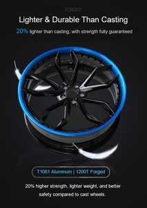 Cerchio in Lega Forgiato da 20 Pollici 5x112 per Skoda Kodiaq GT Superb <span class=keywords><strong>Octavia</strong></span>, Ricambio Aftermarket Importato - Product Image 4