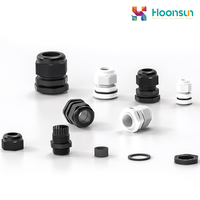 IP68 étanches presse-étoupes en caoutchouc Nylon plastique M8 M10 M12 M16 pour M18 M20 M25 M32 M40 PG7 PG9 PG11 PG13.5 PG16 PG21 câble 5mm