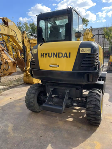Mini-excavatrice sur chenilles d'occasion Hyundai Robex 60W-7/60W-8 de 6 tonnes de Corée du Sud avec moteur à engrenages - Modèle 2023 - Product Image 2