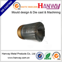 Meilleures ventes de luminaires encastrés LED de marque OEM, pièces de rechange en fonte, boîtier 50W, origine Guangdong