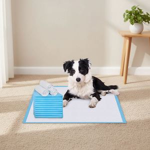 Coussinets absorbants jetables légers et de grande taille pour animaux de compagnie, couches d'apprentissage de la propreté en coton anti-fuites pour chiots et chiens - Product Image 1