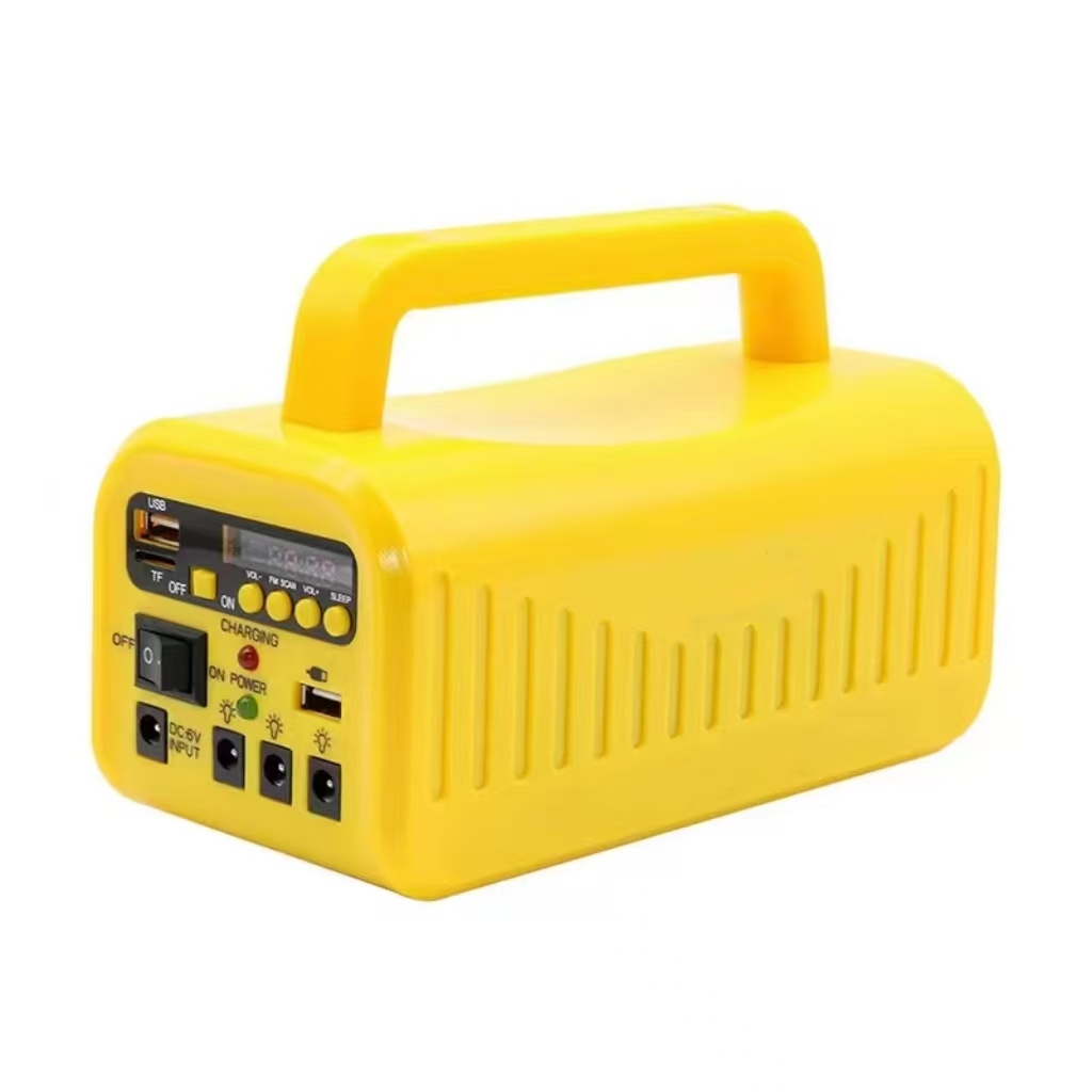 Mini Solar Panel Light Station Radio Lighting Generator Home Portable Solar Power System · image 5