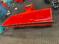 Mini-excavatrice AORIS OEM disponible avec benne hydraulique inclinable à double cylindre, capacité de 1,3 tonne