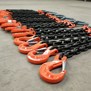 Meilleur prix, chaîne de levage personnalisée en acier 2t 5t, traitée thermiquement, galvanisée G80, avec crochets de suspension, capacité de charge de 13 200 lb - Product Image 6
