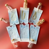 Meilleure vente de ligne de protéine de soie de collagène Soluble dans l'eau de peau de visage sans aiguille fil magique sans aiguille pour la peau soulever et resserrer