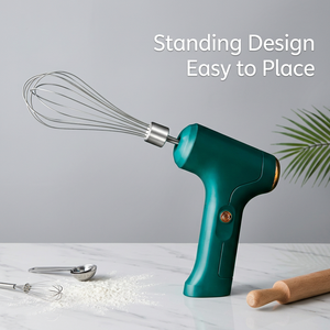 <span class=keywords><strong>Fouet</strong></span> à œufs rechargeable à main en plastique ABS à 3 vitesses pour fouetter la crème, outil de pâtissier professionnel pour la maison, batteur à œufs électrique - Product Image 1