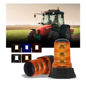 Lampe d'urgence stroboscopique <span class=keywords><strong>LED</strong></span> 24W scintillante/rotative pour tondeuse camion tracteur ECE R65 R10 Accessoires d'éclairage de voiture - Product Image 2