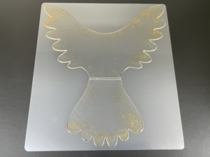 للبيع بالجملة وسادات صدر سيليكون فراشة شفافة ذهبية قابلة لإعادة الاستخدام-رقع صدر بجناح الملاك الأكثر مبيعًا توريد من المصنع - Product Image 3