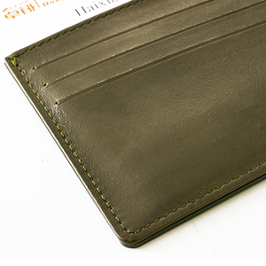 Titular de la tarjeta de crédito RFID Bloqueo de cuero Ultra Slim Wallet Thin Minimalist Credit Card Case Card Protector - Product Image 4