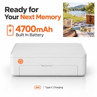 Printer Foto Portabel Uyin Z11 6 Inci WiFi USB 300 DPI Dye Sublimation dengan Baterai 4700mAh untuk Penggunaan di Rumah