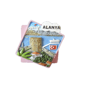 Imanes <span class=keywords><strong>de</strong></span> resina para nevera, accesorios <span class=keywords><strong>de</strong></span> cocina 3D, Alanya, Turquía, recuerdo turístico, decoración del hogar <span class=keywords><strong>de</strong></span> <span class=keywords><strong>Ciudades</strong></span> <span class=keywords><strong>famosas</strong></span> - Product Image 1