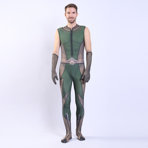 Disfraz de Cosplay de The Boys Starlight Stormfront Homelander High Speed Railman Firecracker, Traje de Cuerpo Entero para Adultos - Product Image 4