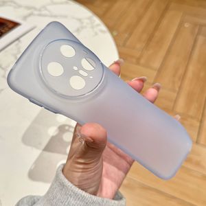 Coque de téléphone ultra-fine mate pour Huawei P80 Ultra, coque de protection en TPU effet peau avec découpes précises pour Huawei Mate 70 Pro - Product Image 4