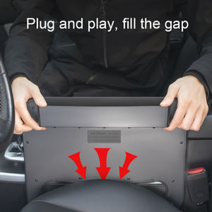 جديد وصول متعددة الوظائف المحمولة سيارة مقعد الفجوة صندوق تخزين العمل أكل صينية مائدة - Product Image 5