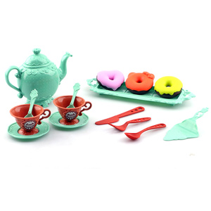 Semblant jouer enfants cuisine ensemble de thé après-midi thé jouets avec moment heureux - Product Image 2