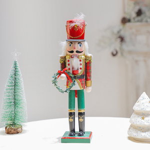 <span class=keywords><strong>Casse</strong></span>-<span class=keywords><strong>noisette</strong></span> de Noël créatif en noyer 2024, décoration d'intérieur avec figurine de <span class=keywords><strong>soldat</strong></span> britannique, œuvre d'art en bois - Product Image 5