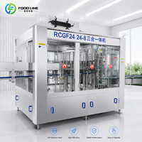 Ligne de production automatique de jus de fruits complète, état neuf, machine à fabriquer du jus de pomme avec machine de remplissage de bouteilles