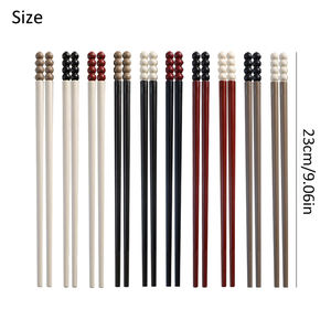 <span class=keywords><strong>Palillos</strong></span> de primera calidad antibacterianos resistentes al moho antideslizante Apto para lavavajillas juego de <span class=keywords><strong>palillos</strong></span> de aleación para el hogar - Product Image 6