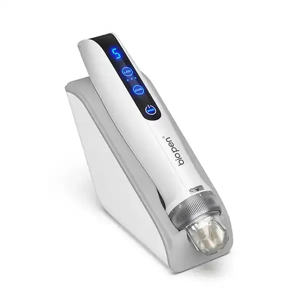 Thương hiệu mới microneedling với Microcurrent Electroporation Bio Pen Q2 LED liệu pháp ánh sáng cho chăm sóc da sẹo loại bỏ vẻ đẹp thiết bị