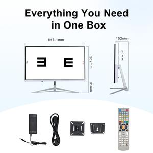 Instrumento Óptico para Examen de la Vista Aist Optics K215F, Tabla de Visión LCD/Monitor Automático con Certificación CE - Product Image 6