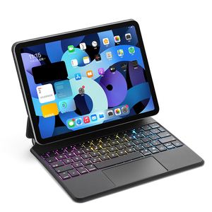 Syx Pro 11/12.9/13 inch với Trackpad LED RGB Backlit máy tính bảng thông minh không dây BT ma thuật hỗ trợ cho các ngôn ngữ tùy chỉnh trường hợp bàn phím - Product Image 5