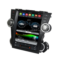 Kd-12108 Android 9.0 autoradio stéréo pour Toyota Highlander 2008-2014 tesla voiture lecteur dvd 12.1 pouces écran tactile 4G SIM dsp