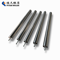 Rouleau en acier inoxydable de précision SS Rolls Rouleau de convoyeur en acier inoxydable Grand rouleau de guidage en tissu d'arbre en acier inoxydable