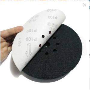 แผ่นกระดาษทรายแบบมีแผ่นรองหลัง ขนาด 225 มม. 9 นิ้ว 6 รู และ 8 รู สำหรับขัดผนัง ขัดเงา เฟอร์นิเจอร์ โลหะ - Product Image 5