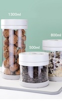Bocaux de conservation alimentaire multifonctionnels en verre sous vide, hermétiques