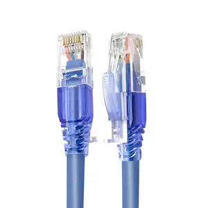CNCOB cat5e cat6 cat6a utp ftp lock type patch cord jumper cable 24awg 26awg 28awg 30awg customized network cable