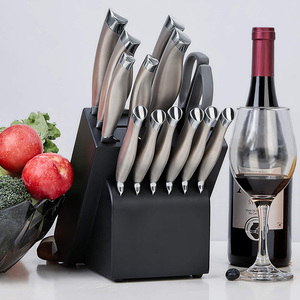TOALLWIN Juego <span class=keywords><strong>de</strong></span> <span class=keywords><strong>Cuchillos</strong></span> <span class=keywords><strong>de</strong></span> Cocina <span class=keywords><strong>de</strong></span> Acero Inoxidable <span class=keywords><strong>de</strong></span> Alta Calidad, 14 Piezas, <span class=keywords><strong>Cuchillos</strong></span> <span class=keywords><strong>de</strong></span> <span class=keywords><strong>Chef</strong></span> - Product Image 6