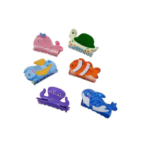 Pinza de Pelo con Forma de Garra de Animal Marino de 8 cm, Accesorio para el Cabello para Niños - Product Image 1