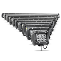 Barre lumineuse LED DXZ Spot Beam Offroad 18W Étanche Universelle pour Voiture Camion SUV VTT Modèle M1 DC9V-30V Garantie 2 ans