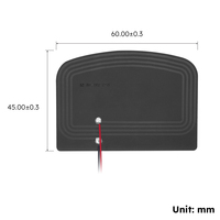 Perekat Ferit Fpc 60x45mm 13.56mhz Antena Nfc Anti Logam 25mm Konektor Ph1.25 Antena Nfc Kinerja Tinggi