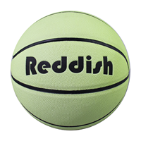 Ballon de basket réfléchissant qui brille dans le noir, taille 7, cuir composite officiel, ballon d'entraînement nocturne