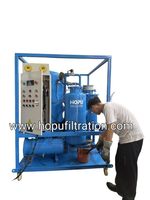 Nouvelle machine de filtration d'huile de transformateur industrielle FR3 en silicone, acier inoxydable, 8 gallons, triphasée
