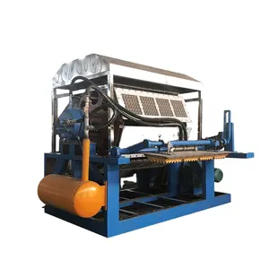 Waste Paper Pulp Egg Tray Making Machine Production Line with Brick Kiln Dryer