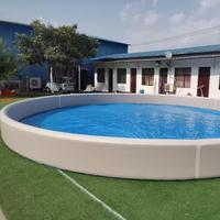 Grande piscine gonflable pour adultes, technologie Drop-Stitch en PVC, épaissie, durable, pour le plaisir aquatique en extérieur