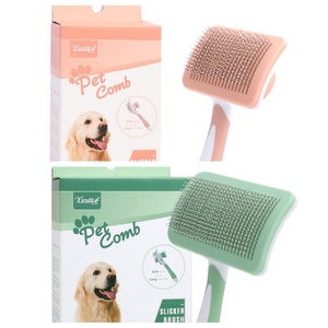 หวีสำหรับสัตว์เลี้ยงหวีกำจัดขน<span class=keywords><strong>แมว</strong></span>หวี<span class=keywords><strong>กำจัด</strong></span>ขนอุปกรณ์สำหรับสัตว์เลี้ยงสวยงามสะอาดสำหรับสุนัข - Product Image 3