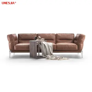 Adda Sofa Luxus Italienisches Premium Leders ofa Modernes Wohnzimmer Luxus Ecke Schnitts ofa Set