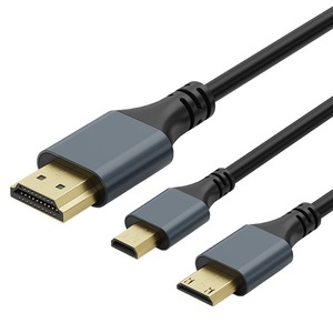 Cable HDMI a Mini Micro Wodexun 4K60Hz de Alta Definición, Cable de Audio y Video Macho a Macho con Conectores de Cobre Chapados en Oro - Product Image 5