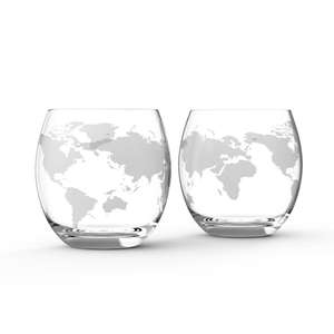 OEM 2021 whisky liquori liquori Decanter decorazione, inciso a forma di globo <span class=keywords><strong>mondo</strong></span> Decanter, supporto in fibra di vetro nave a vela - Product Image 4