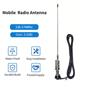 ZARA130 <span class=keywords><strong>antenne</strong></span> d'autoradio VHF 136-173mhz à ressort, <span class=keywords><strong>antenne</strong></span> <span class=keywords><strong>Radio</strong></span> <span class=keywords><strong>amateur</strong></span> - Product Image 2