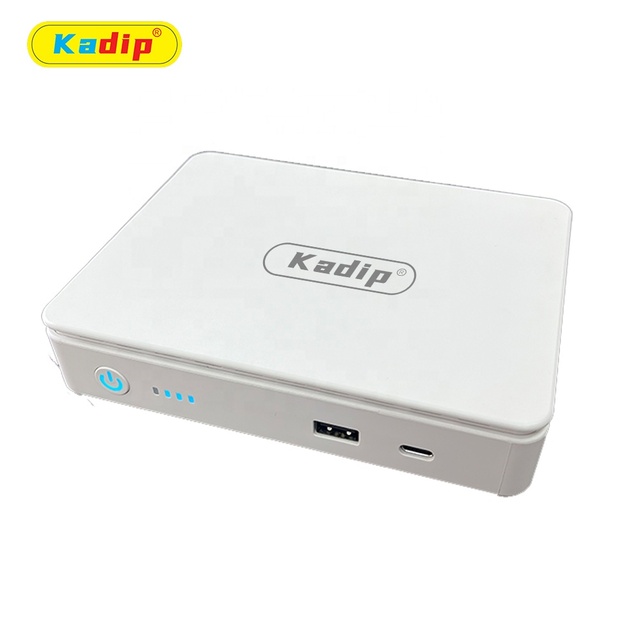 15600mah Lithium Battery CE Single Phase Smart Mini Ups for Wifi Router Security / Monitoring