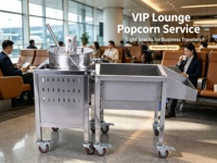 Machine à Popcorn au Gaz Commerciale pour la Restauration Événementielle, Production en Gros Volume